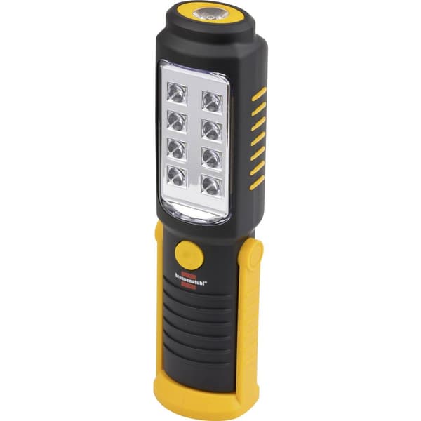Brennenstuhl LED Arbetslampa 250 lm 1175410010 Svart, Gul