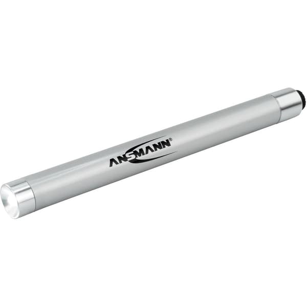 Ansmann 1600-0169 X15 Pennlampa batteri LED 133.8 mm Silver Silver