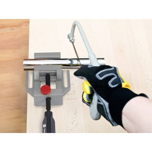 TOOLCRAFT SRS-142 Skruvstycke TO-4988661 Käkbredd: 70 mm Spännvidd (max.): 60 mm