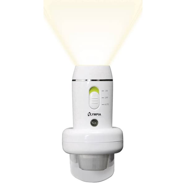 Olympia NL 300 LED Mini-ficklampa med nattljusfunktion, med varningslampfunktion Uppladdningsbara batteri 5 h 105 g