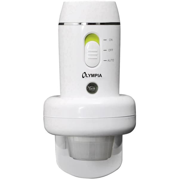 Olympia NL 300 LED Mini-ficklampa med nattljusfunktion, med varningslampfunktion Uppladdningsbara batteri 5 h 105 g