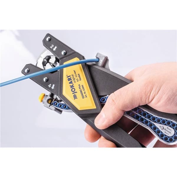Jokari 62000 Crimptång-set 0.5 till 2.5 mm² Inkl. plastväska, Inkl. ändhylsa sortiment