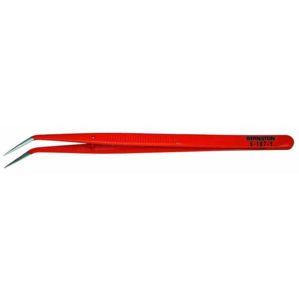 Bernstein Tools for Electronics 5-107-1 Precisionspincett Spets, böjd 150 mm