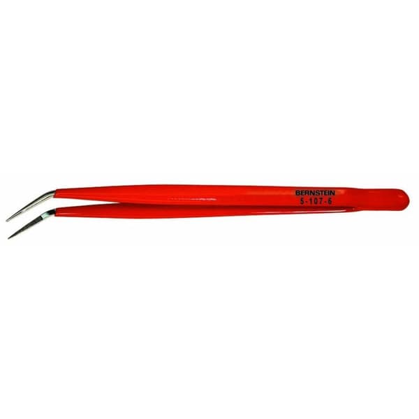 Bernstein Tools for Electronics 5-107-6 Isolerad pincett Spets, böjd 150 mm