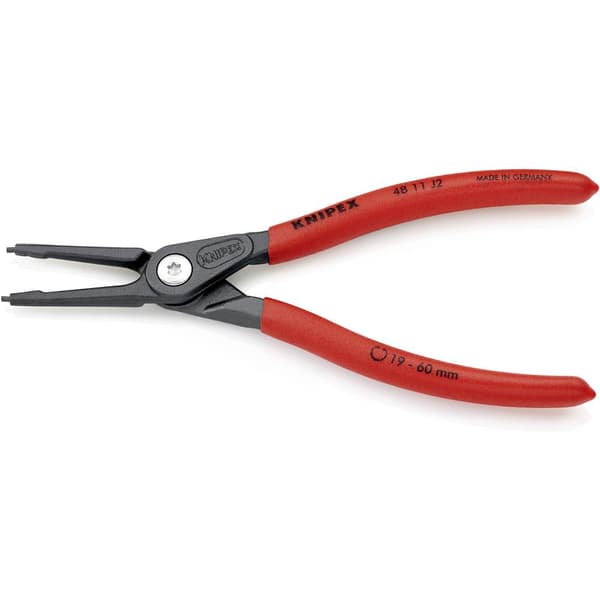Knipex 48 11 J2 Låsringstång Passar till Innerring 19-60 mm Spetsform rak