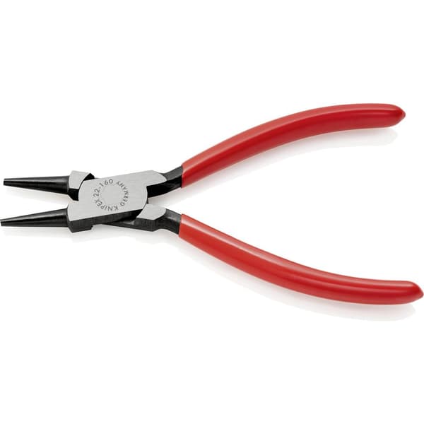 Knipex 22 01 160 Elektronik och finmekanik Rundtång Rak Krom-vanadium elektriskt stål 160 mm