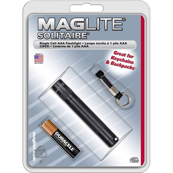 Mag-Lite Solitaire® Krypton Mini-ficklampa med nyckelring batteri 2 lm 3.75 h 24 g