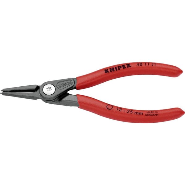 Knipex 48 11 J1 SB Låsringstång Passar till Innerring 12-25 mm Spetsform rak