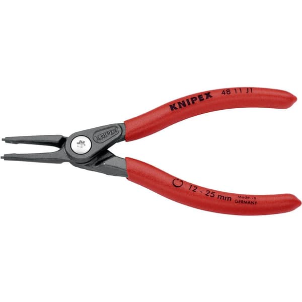 Knipex 48 11 J1 SB Låsringstång Passar till Innerring 12-25 mm Spetsform rak