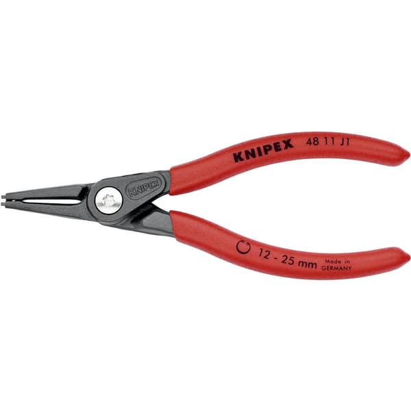 Knipex 48 11 J1 SB Låsringstång Passar till Innerring 12-25 mm Spetsform rak