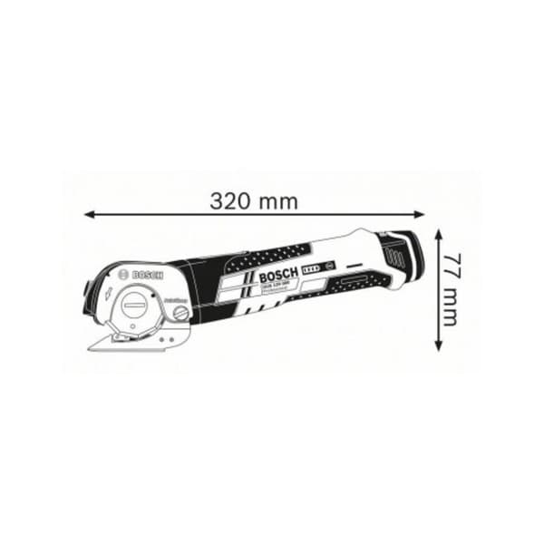 Bosch Professional Batteridriven universalsax 06019B2901 GUS 12V-300 exkl. batteri/laddare, Utan laddare
