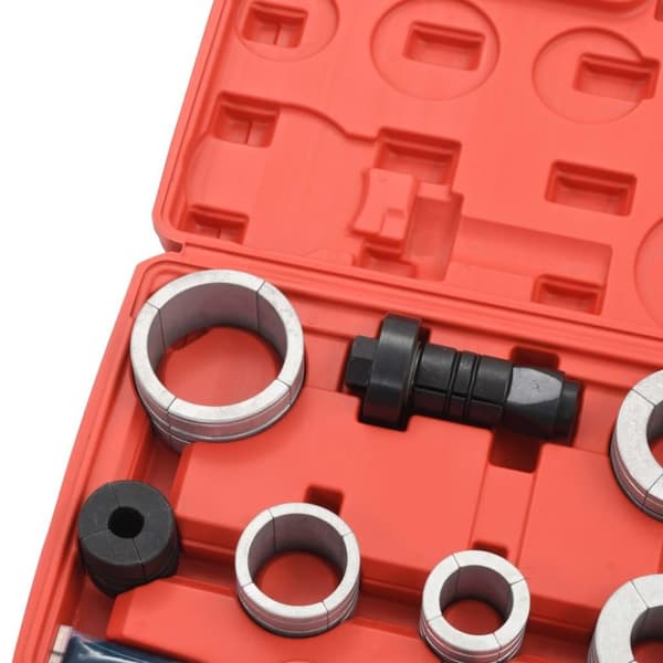 vidaXL Rörexpander 8 delar kolstål och aluminium