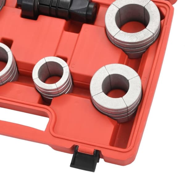 vidaXL Rörexpander 8 delar kolstål och aluminium