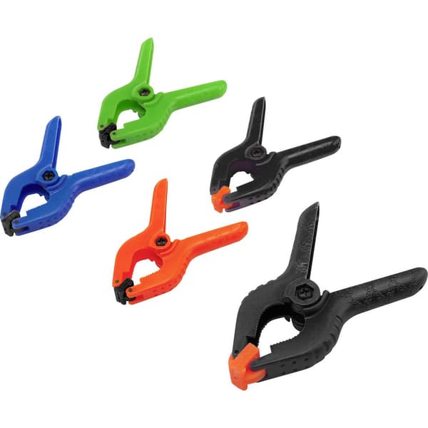 Mini-spänntvingar-set 22 delar Basetech 1529585 Mått - Längd: 90 mm