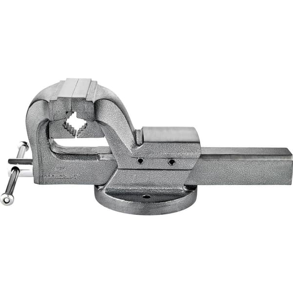 TOOLCRAFT TO-5342445 Skruvstycke TO-5342445 Käkbredd: 100 mm Spännvidd (max.): 125 mm
