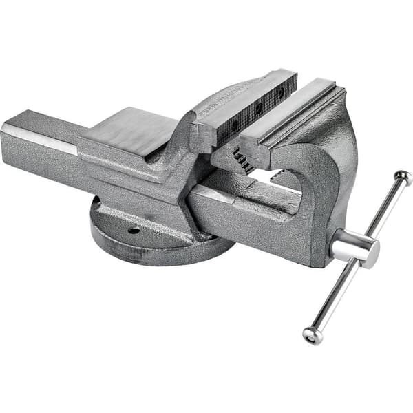 TOOLCRAFT TO-5342445 Skruvstycke TO-5342445 Käkbredd: 100 mm Spännvidd (max.): 125 mm