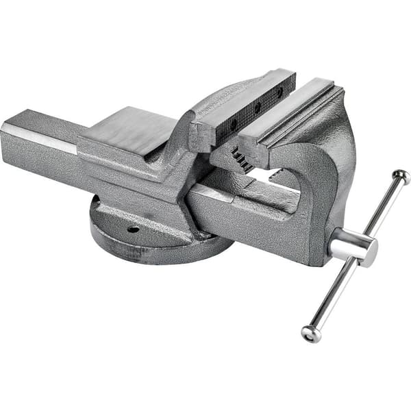 TOOLCRAFT TO-5342448 Skruvstycke TO-5342448 Käkbredd: 125 mm Spännvidd (max.): 150 mm