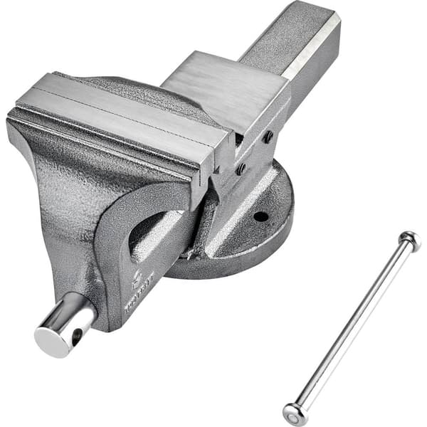 TOOLCRAFT TO-5342448 Skruvstycke TO-5342448 Käkbredd: 125 mm Spännvidd (max.): 150 mm
