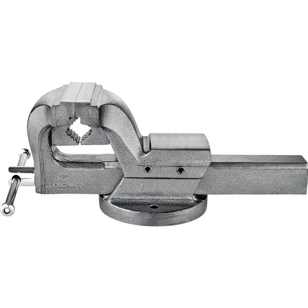 TOOLCRAFT TO-5342448 Skruvstycke TO-5342448 Käkbredd: 125 mm Spännvidd (max.): 150 mm