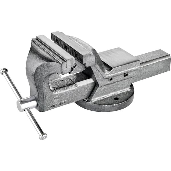 TOOLCRAFT TO-5342448 Skruvstycke TO-5342448 Käkbredd: 125 mm Spännvidd (max.): 150 mm