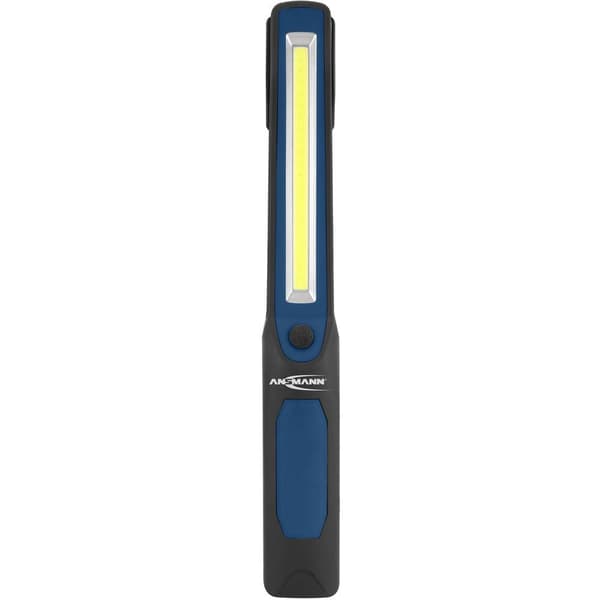 Ansmann 1600-0265 WL250B slim LED Arbetslampa batteri Svart, Blå