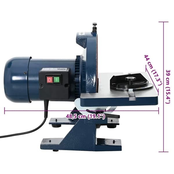 vidaXL Slipemaskin 800 W 305 mm