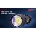 Miniatyrbild 7 av 10: Powertac WAR-G4 FLW LED Ficklampa Uppladdningsbara batteri 4200 lm 152 g