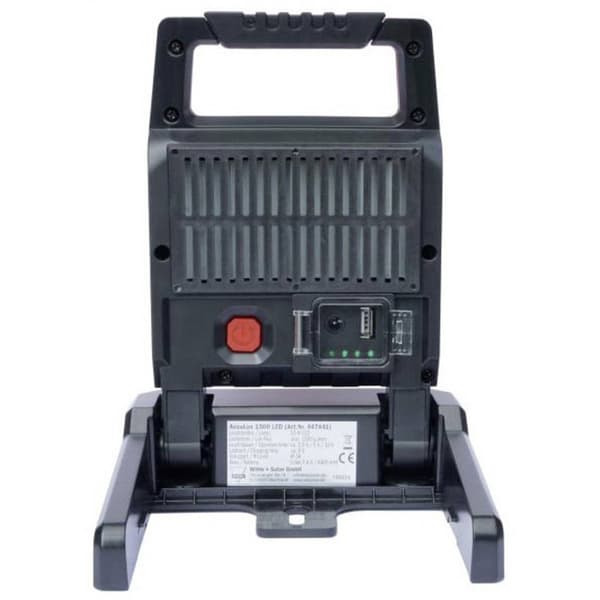 AccuLux 1500 LED Byggstrålkastare 15 W 1500 lm 447441