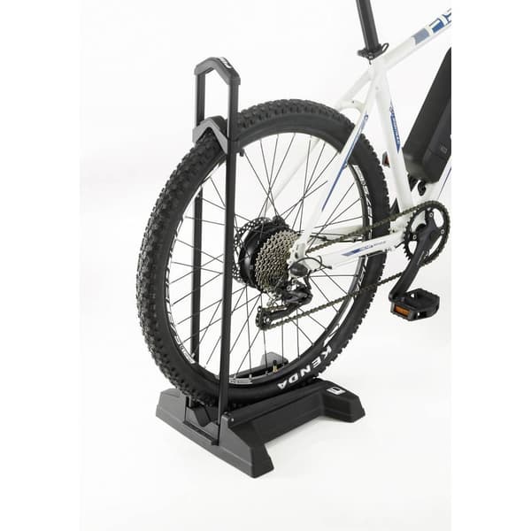 FISCHER FAHRRAD 10446 Cykelställ Antal parkeringsplatser=1 Plast, Aluminium Svart