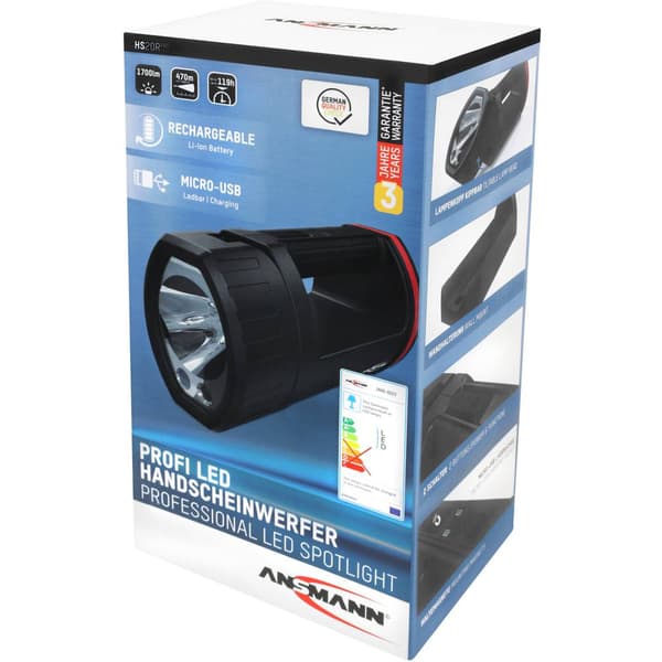 Ansmann LED Batteridriven handstrålkastare HS20R Pro 1700 lm 1600-0223