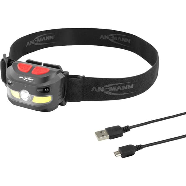 Ansmann HD250RS LED Pannlampa Uppladdningsbara batteri 250 lm 1600-0224