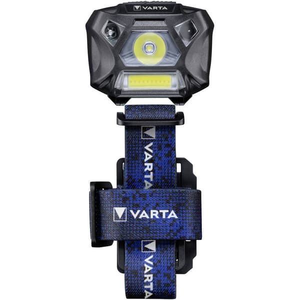 Varta Work Flex Motion Sensor H20 LED Pannlampa batteri 150 lm 20 h 18648101421 Svart, Blå