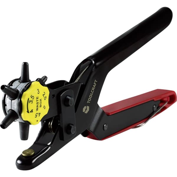 TOOLCRAFT TO-6425610 Revolverhåltång 2 mm, 2.5 mm, 3 mm, 3.5 mm, 4 mm, 4.5 mm 230 mm 1 st