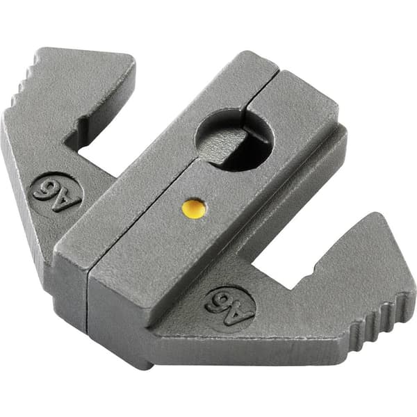 TOOLCRAFT PLE-0A6 Krympinsatser Isolerad flat kontakthylsa Crimp-område: 4.0 till 6.0 mm² Passar märke: TOOLCRAFT PZ-50