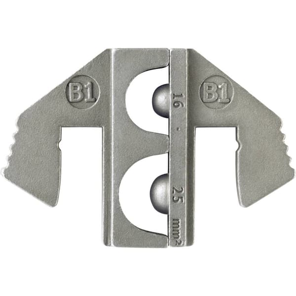 TOOLCRAFT PLE-0B1 Krympinsatser Oisolerad kabelsko Crimp-område: 16 till 25 mm² Passar märke: TOOLCRAFT PZ-500