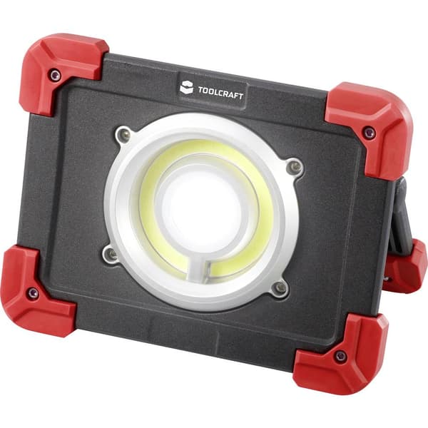 TOOLCRAFT TO-6687735 LED Arbetslampa Uppladdningsbara batteri 20 W 2500 lm