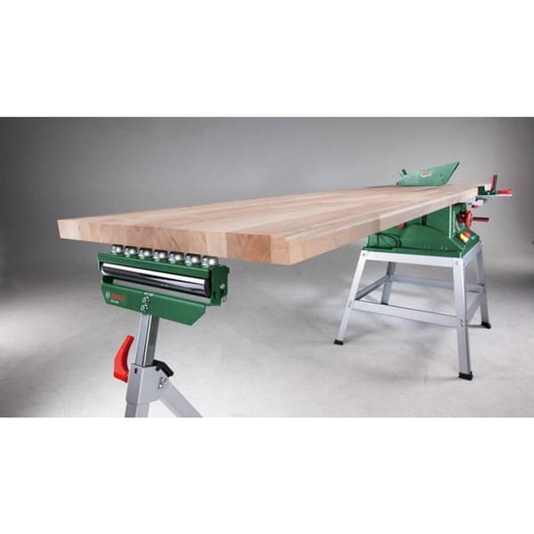 Bosch Home and Garden PTA 1000 Roller Stand 0603B05100 Rostfritt stål Arbetsbock hopfällbar, höjdjusterbar 100 kg (B x