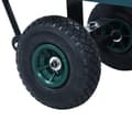 Miniatyrbilde 10 av 11: vidaXL Håndtralle hage grønn 250 kg