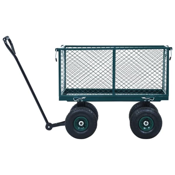 vidaXL Håndtralle hage grønn 350 kg
