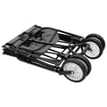 Miniatyrbillede 3 af 8: vidaXL foldbar trækvogn stål grå