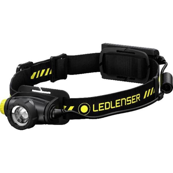 Ledlenser H5R Work LED Pannlampa Uppladdningsbara batteri 500 lm 2 h 502194 Svart, Gul