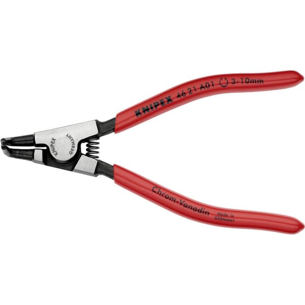 Knipex 46 21 A01 Låsringstång Passar till Ytterring 3-10 mm Spetsform Vinklad 90°