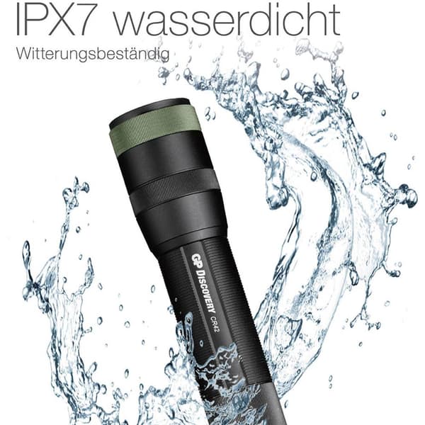 GP Discovery GPDISFLCR42BL193 Ficklampa 40 h 190 g