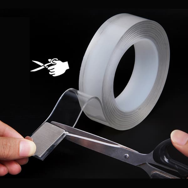 Nanotape 50 mm - 3 meter gjenbrukbar dobbeltsidig tape