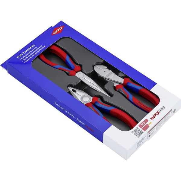 Knipex 00 20 11 V01 Tång-set Verkstad 3 delar