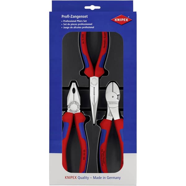 Knipex 00 20 11 V01 Tång-set Verkstad 3 delar