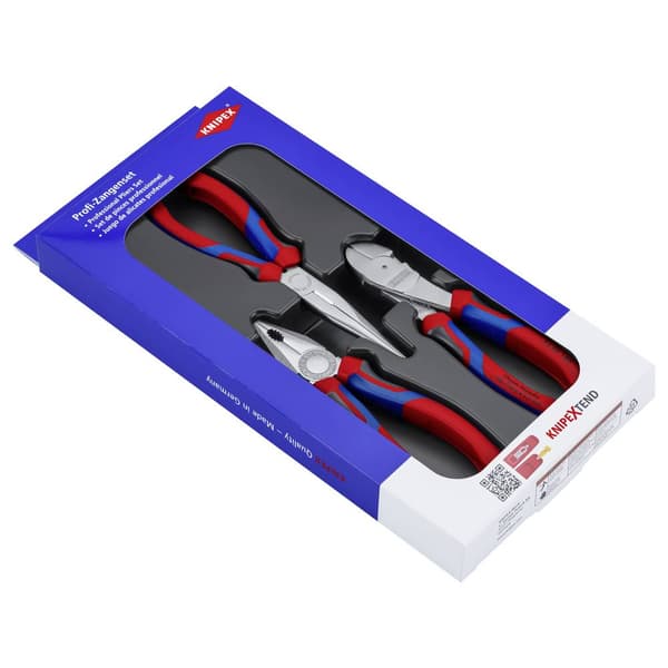 Knipex 00 20 11 V01 Tång-set Verkstad 3 delar