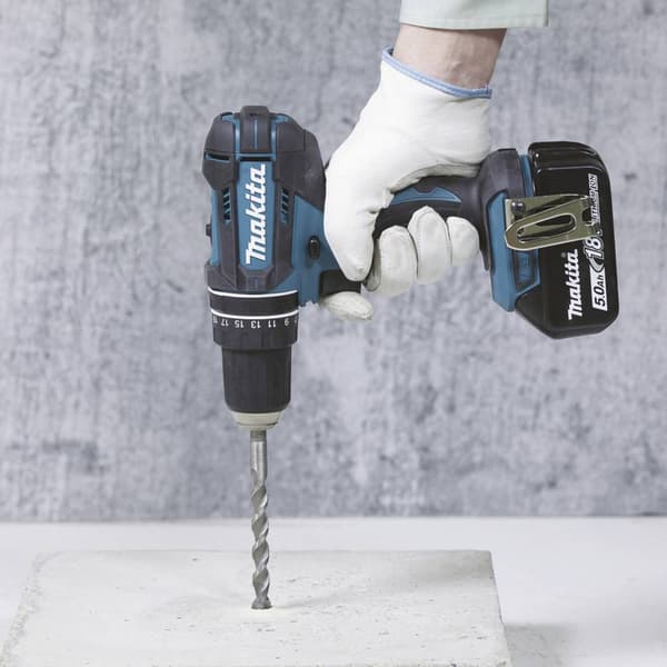 Makita 2-växel-Slagborrmaskin batteri exkl. batteri/laddare