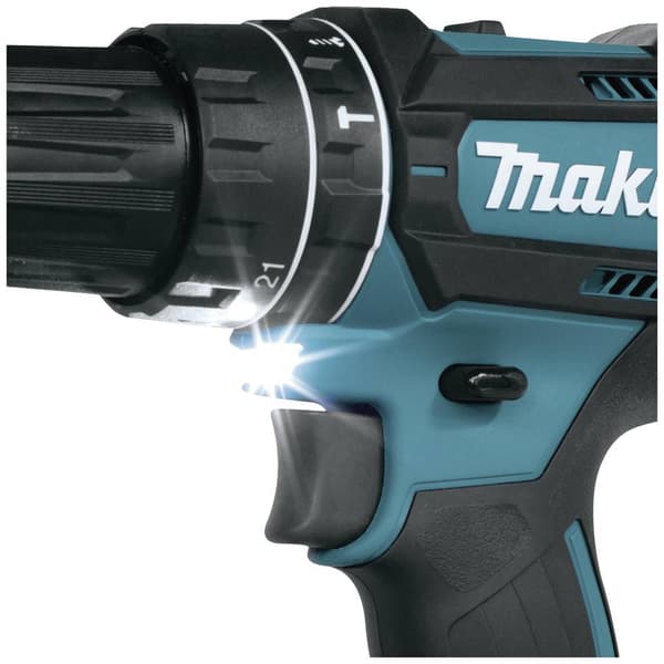 Makita 2-växel-Slagborrmaskin batteri exkl. batteri/laddare