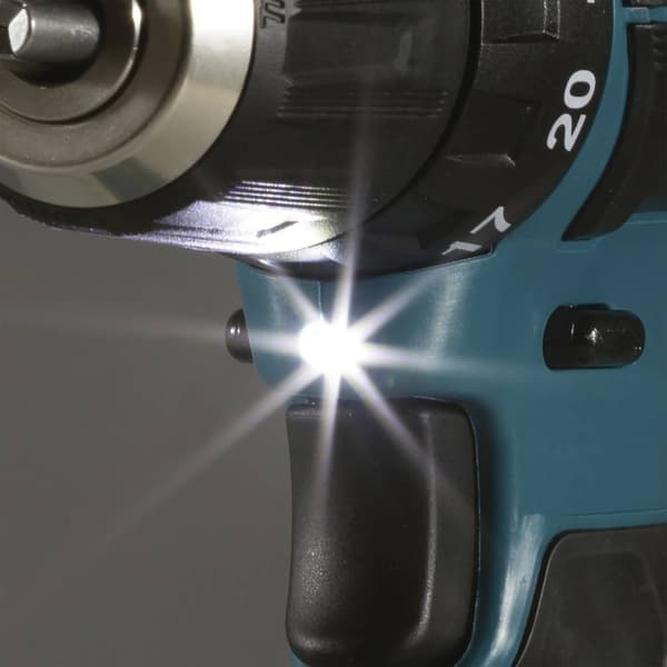 Makita 2-växel-Slagborrmaskin batteri inkl. laddare